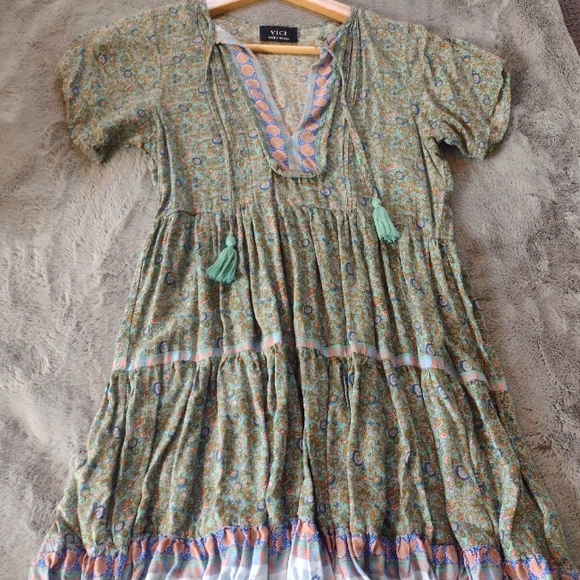 Vici Floral Mini Dress - Picture 13 of 13